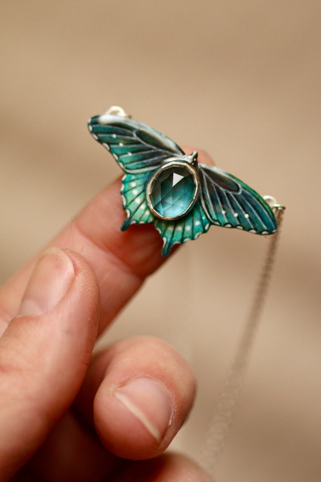 Pipevine swallowtail pendant