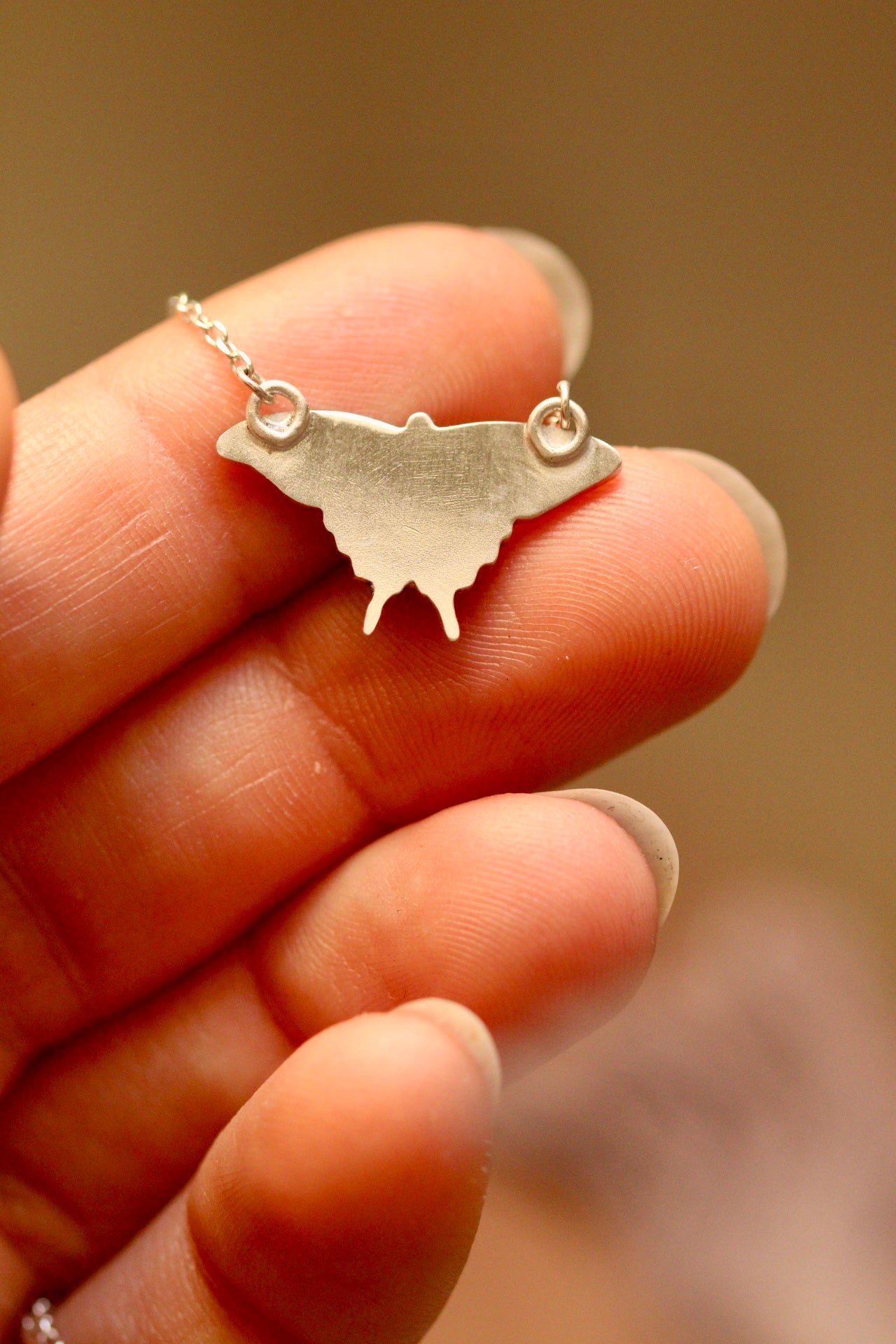 Mini yellow swallowtail pendant