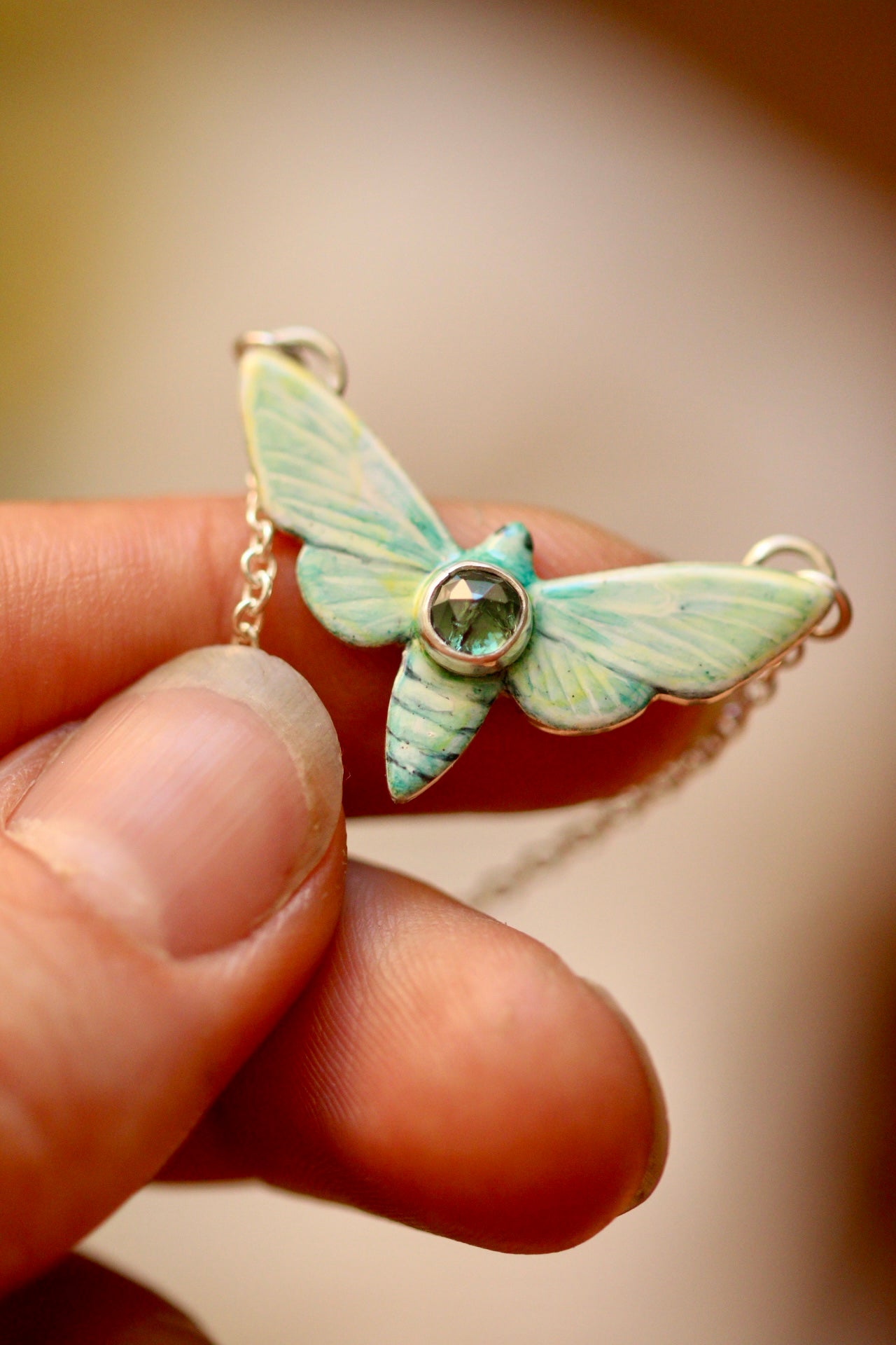Butterfly/moth pendant preorder