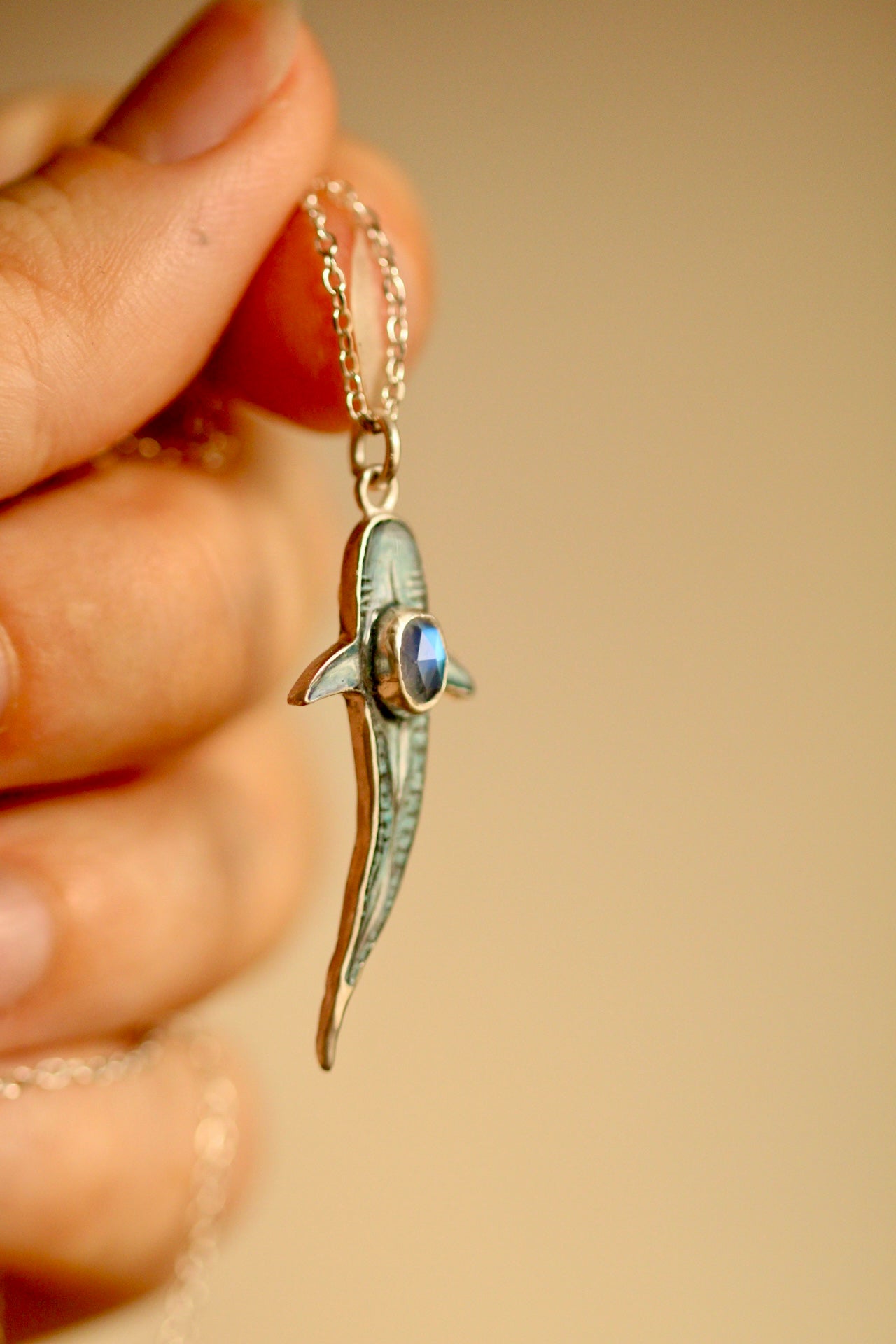 Shark pendant (option B)