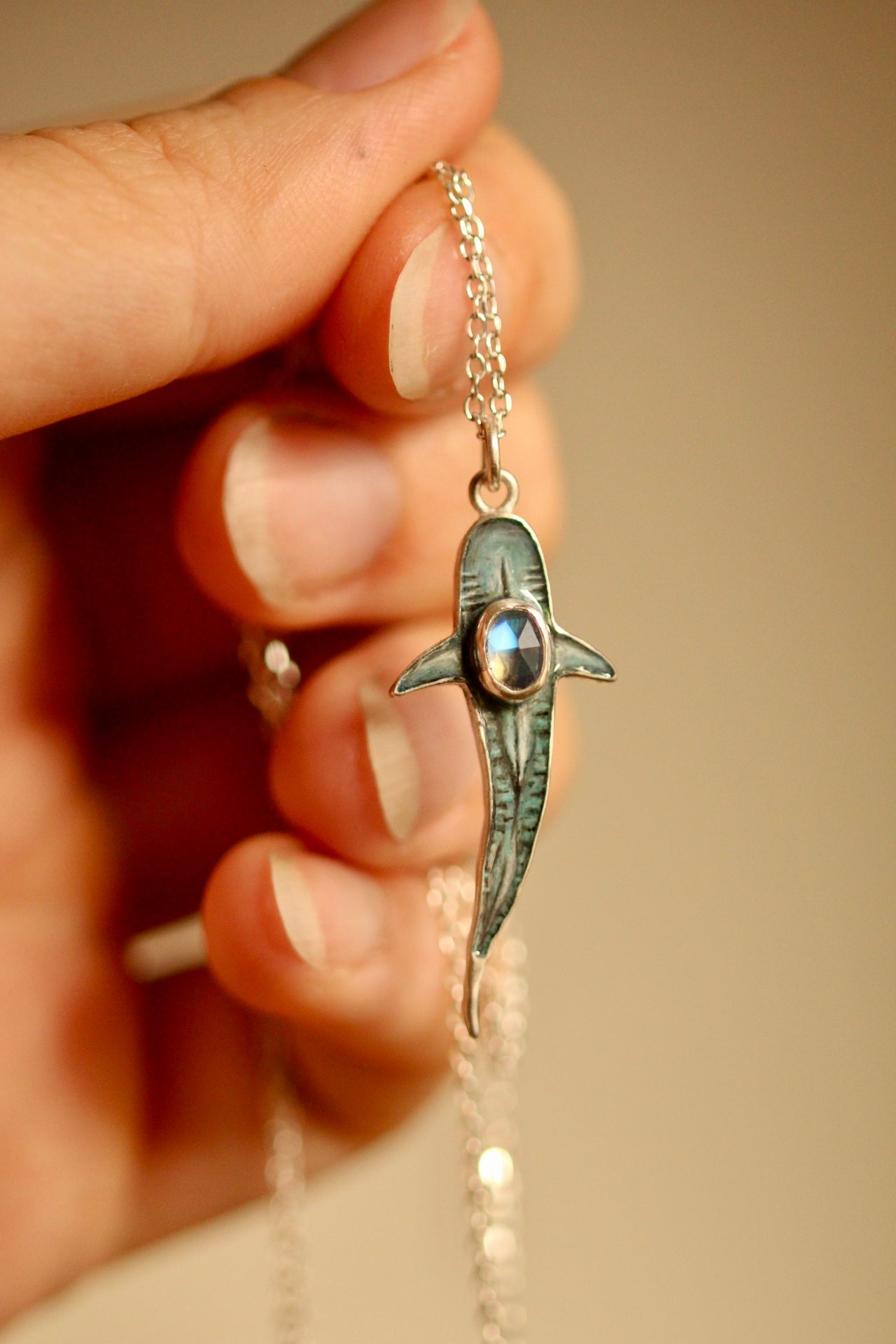 Shark pendant (option B)