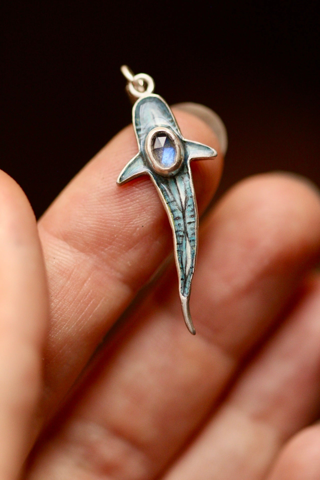 Shark pendant (option A)