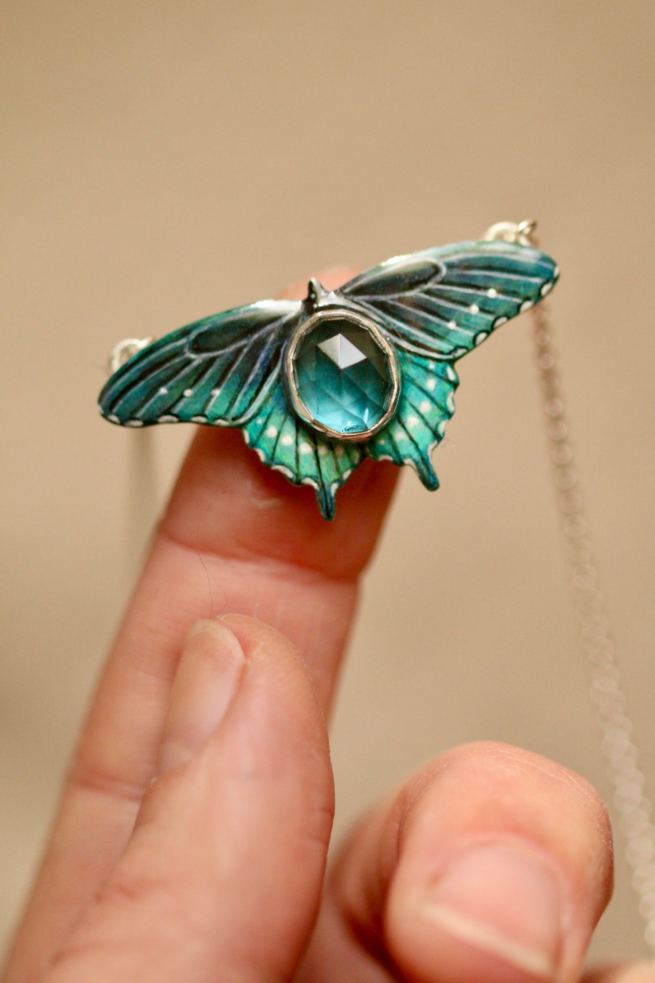 Pipevine swallowtail pendant