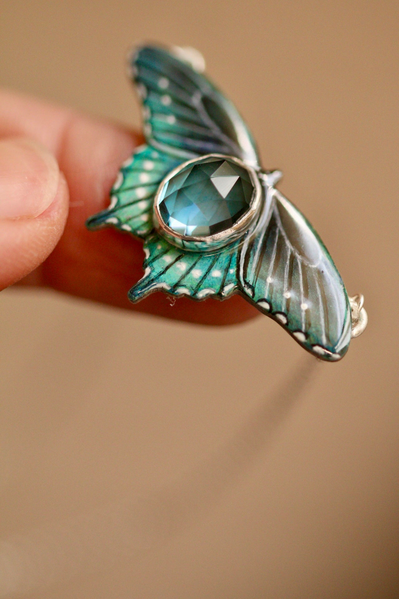 Pipevine swallowtail pendant