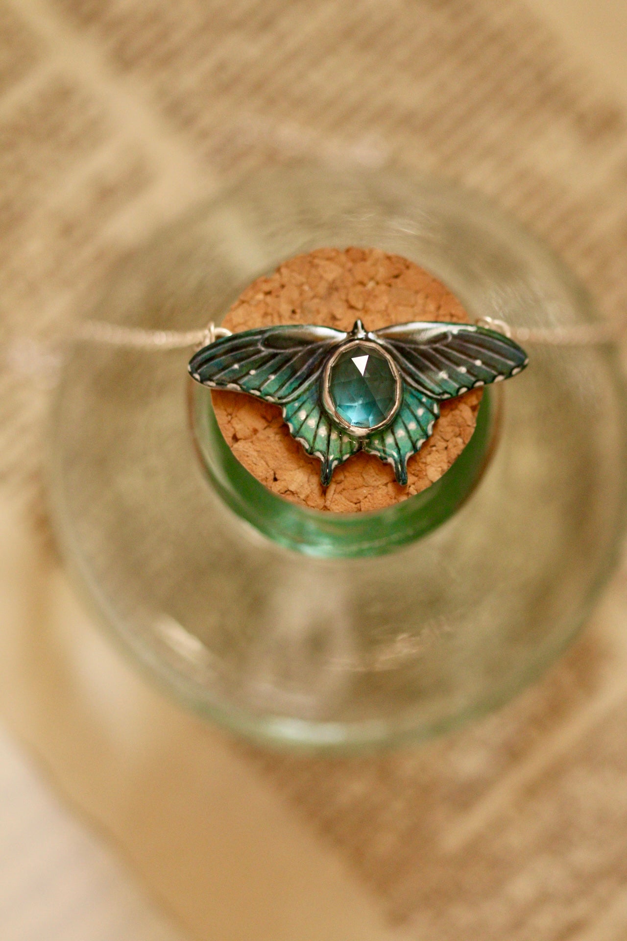Pipevine swallowtail pendant
