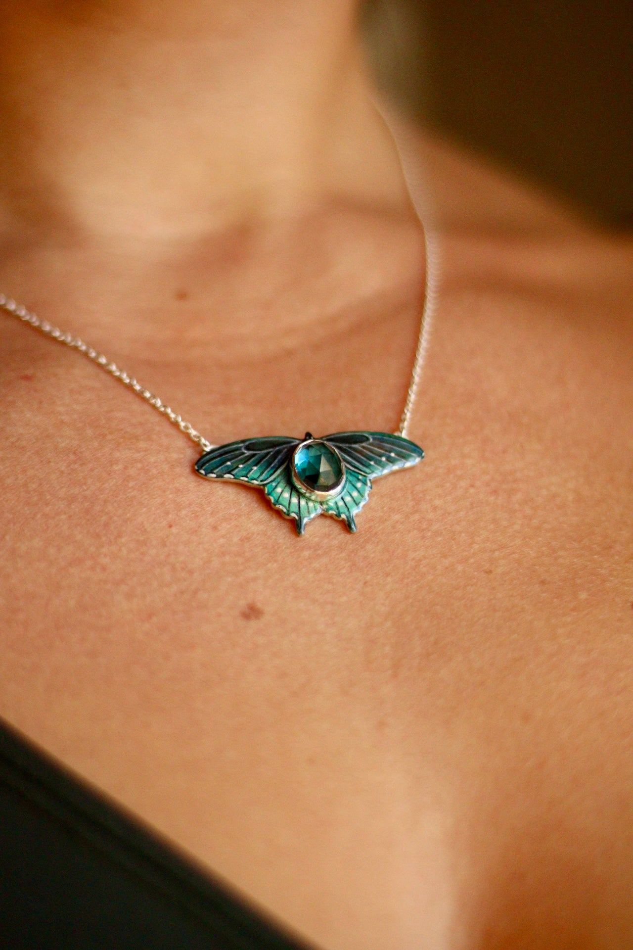 Pipevine swallowtail pendant