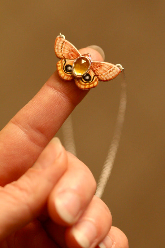 Io moth pendant