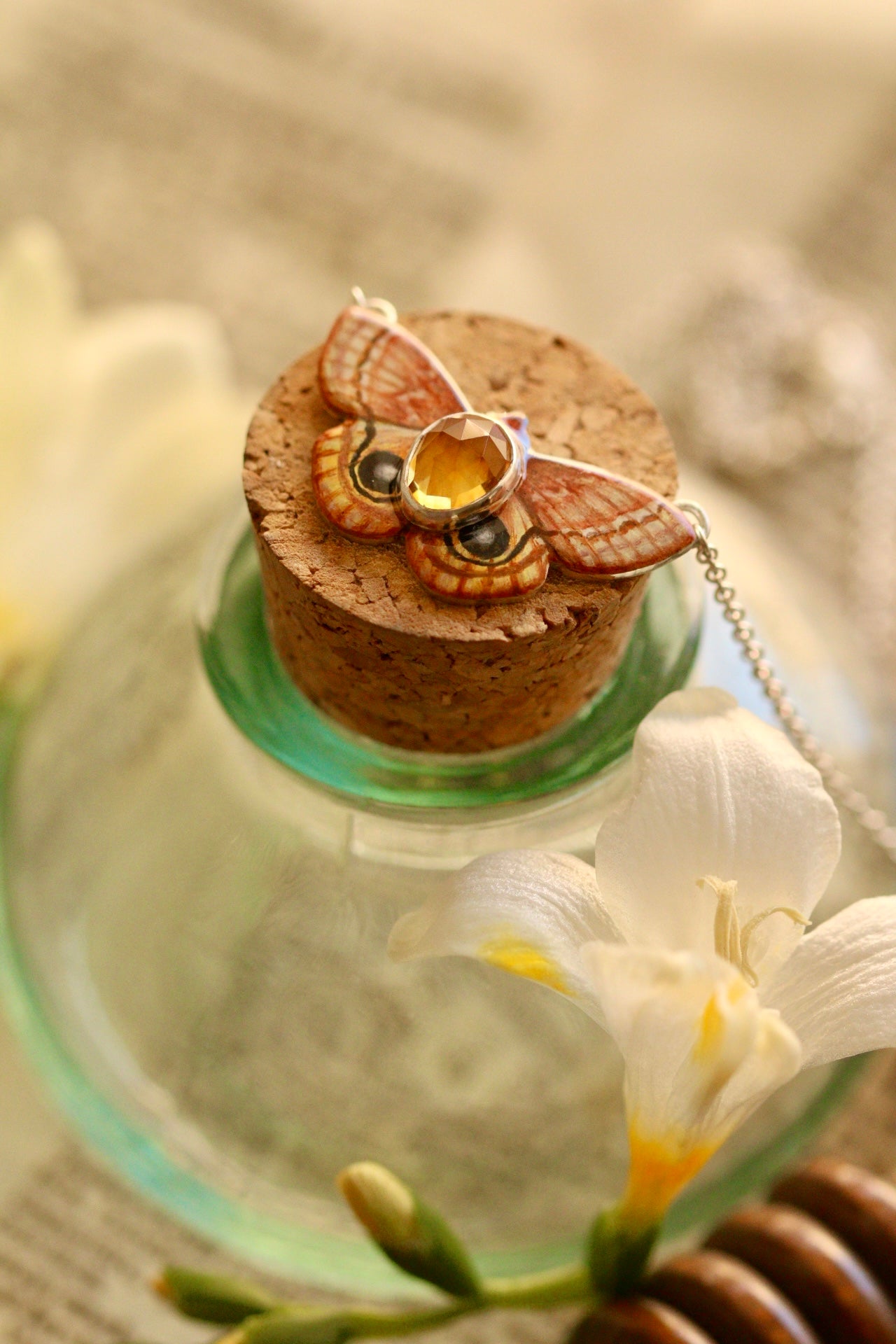 Butterfly/moth pendant preorder